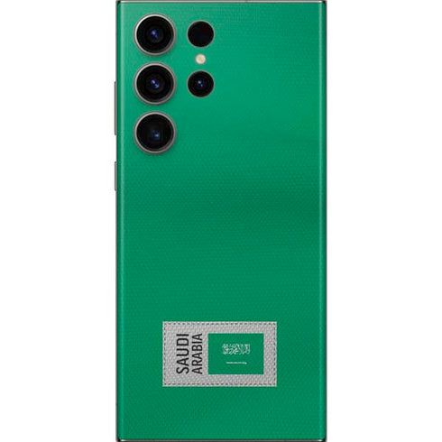 Saudi Arabia Soccer Flag Galaxy Skins